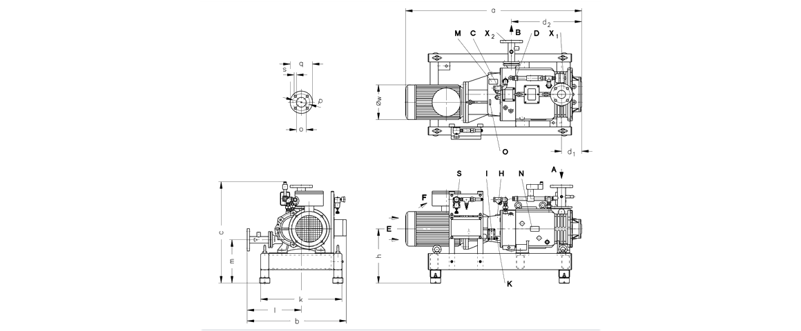 S-VSB 120螺杆真空泵